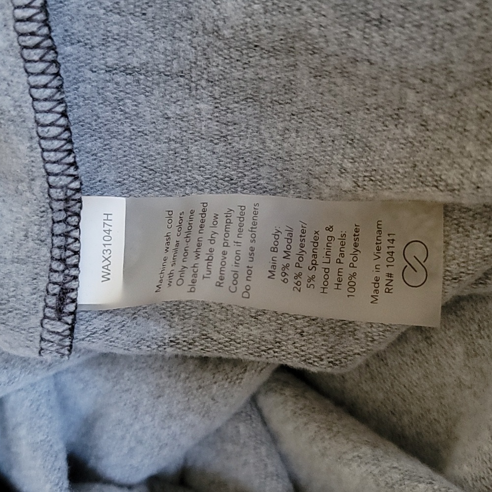 CALIA by Carrie Underwood women's size L long sleeve gray cowlneck  top - Picture 12 of 12